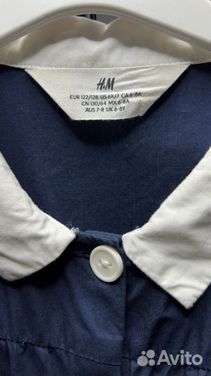 Платье рубашка для девочки