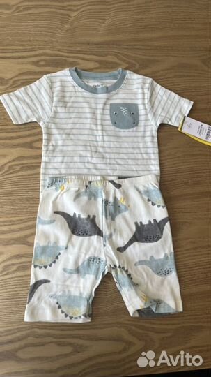 Пижама carters 4t, 5t новая оригинал