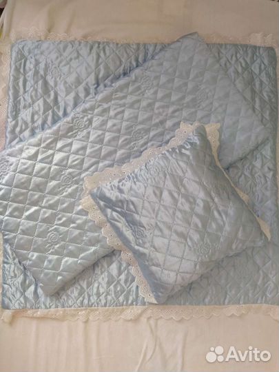 Комплект(одеяло,подушка,матрасик) в коляску
