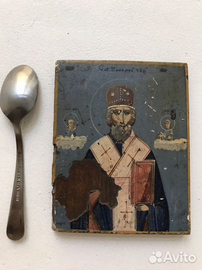 Икона, малёк Николай чудотворец