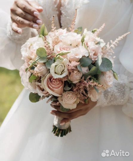 Свадебный букет невесты, оформление торжества