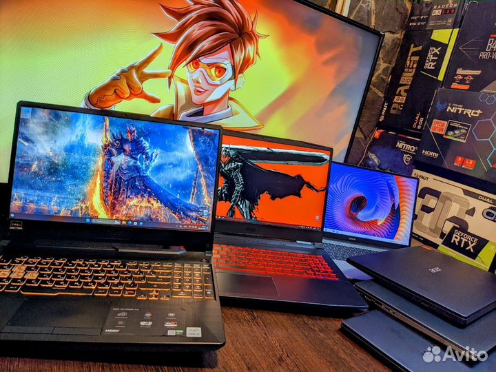 Игровой ноутбук i3 i5 i7 RTX 3060 GTX 1650