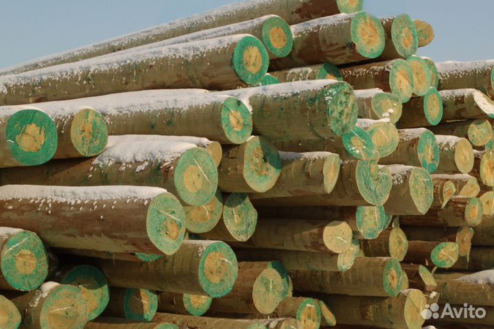 Опоры лэп деревянные пропитанные