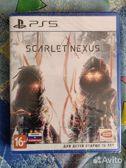 Игра для ps5 Scarlett Nexus
