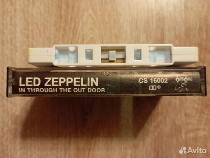 Аудиокассета LED Zeppelin – In Through., США, 80-е