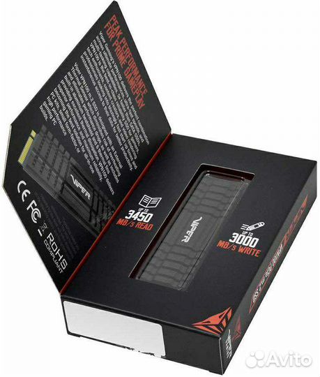 SSD накопитель patriot Viper VPN100 VPN100-2tbm28h