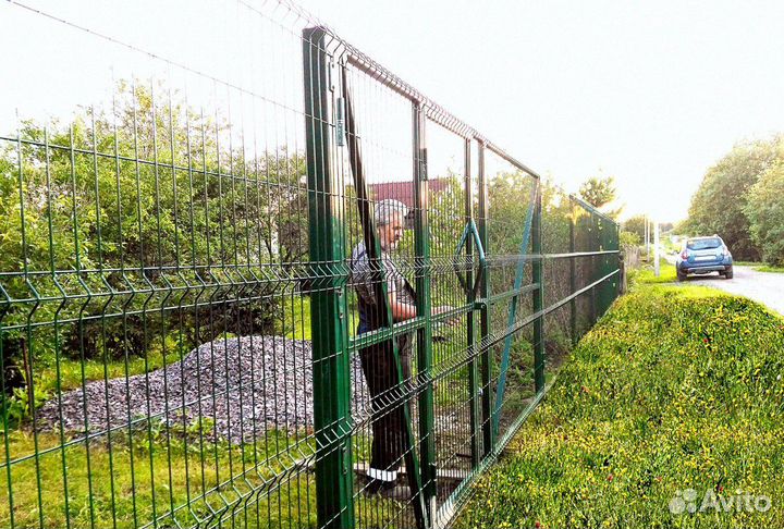 3D забор с гарантией 50 лет