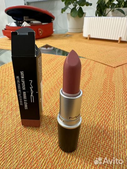 Губная помада MAC 802 satin lipstick (оригинал)