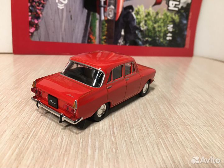 Модель Москвич-412, масштаб 1:43