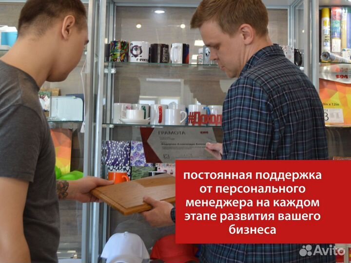 Готовый бизнес. Печать сувенирной продукции