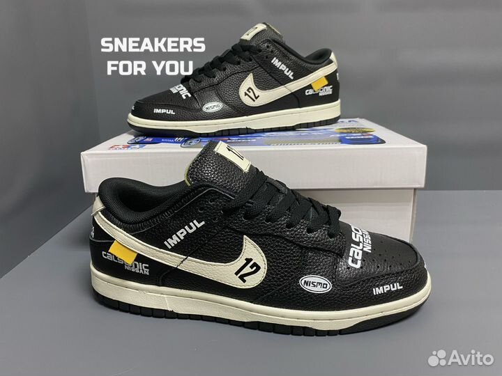 Кроссовки Nike Sb dunk low Calsonic Skyline GTR
