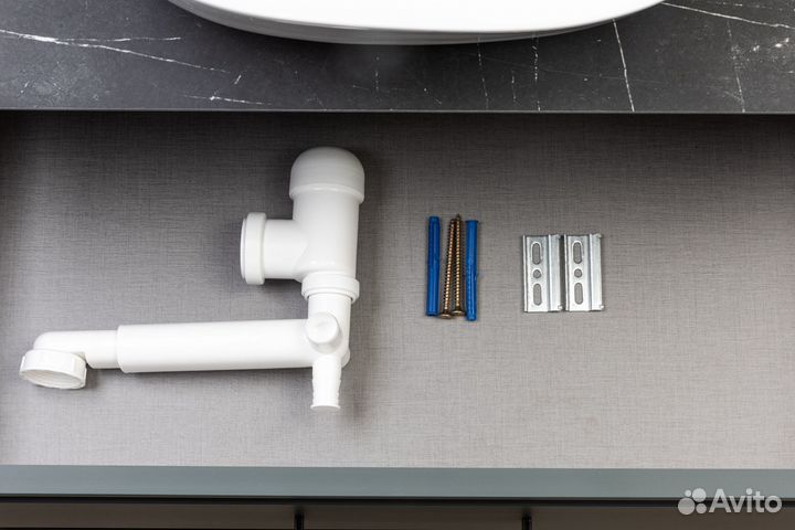 Тумба с раковиной La Fenice Cubo FNC-01-CUB-BG-90