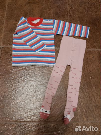 Вещи для девочки пакетом 74 80 86 92