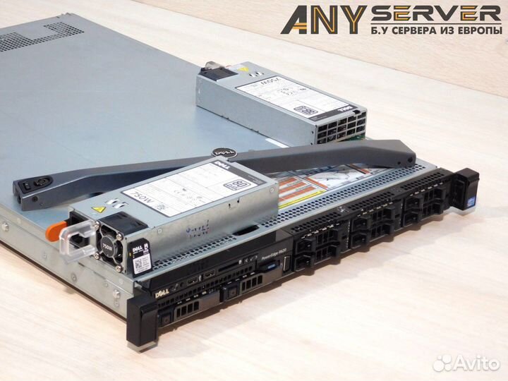 Сервер Dell R620 2x E5-2697v2 32Gb H710 8SFF