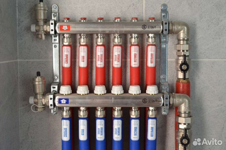 Монтаж отопления в частных домах и квартирах