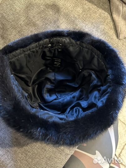 Берет женский норковый