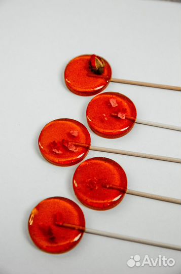 Леденцы ручной работы из сахара и изомальта