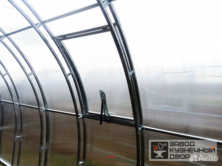 Теплица усиленная оцинкованная