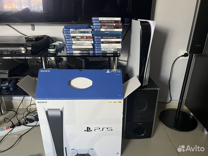 Ps 5 + игры + док станция