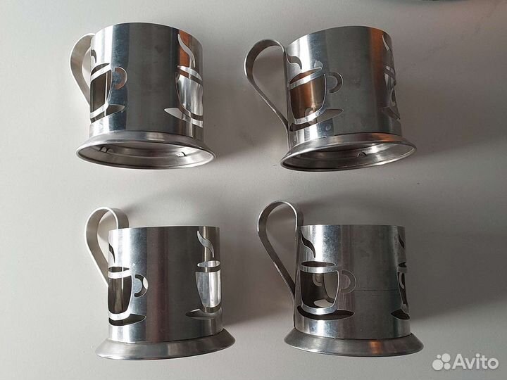 Подстаканники набор 4 шт. Диаметр 61 мм