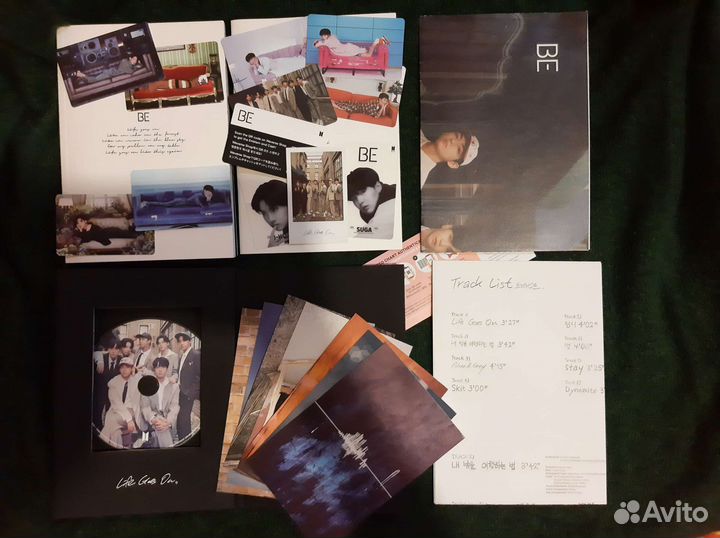 BTS альбом BE / deluxe edition / все карточки