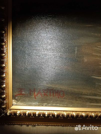 Картина маслом на холсте пейзаж