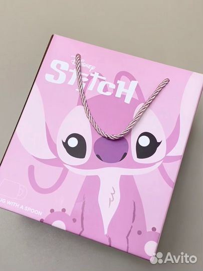Кружка дианей стич stitch Disney