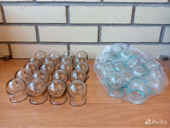 Банки медицинские, абсолютно новые. СССР.40 шт