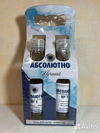 Подарочный набор для мужчин гель + шампунь