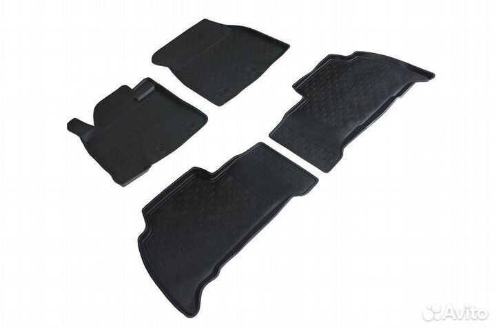 Ковры с бортом Toyota Land Cruiser 200 2007-2021