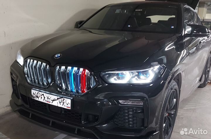 Решётка радиатора BMW X6 G06 M-Performance M-color