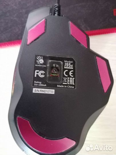 Игровая мышь bloody J95s