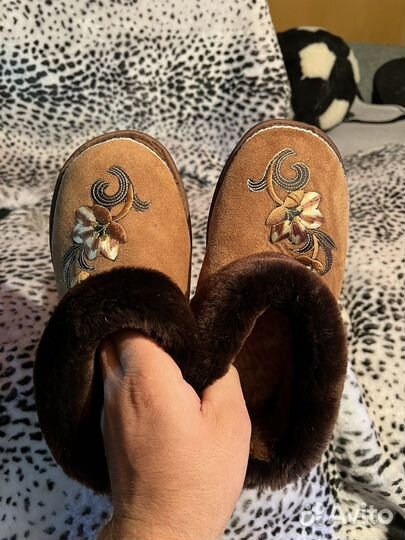 Чуни из натуральной овчины