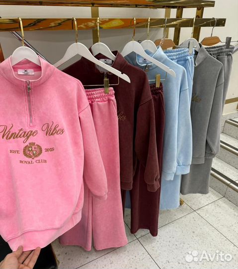 Спортивный костюм двойка женские размеры:42/46