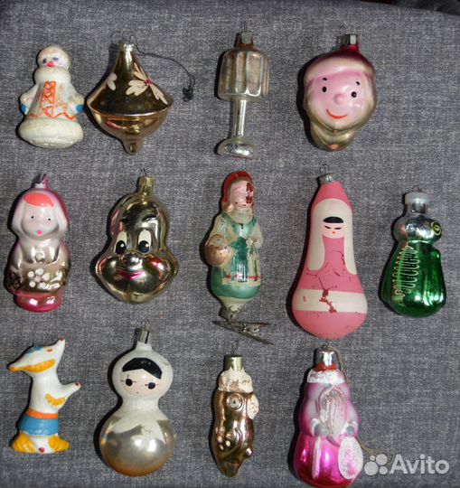 Елочные игрушки СССР