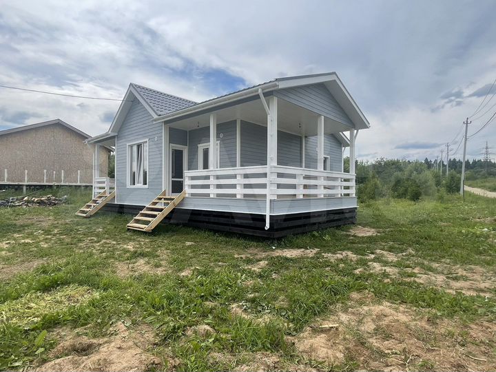 Дом 104,9 м² на участке 8 сот.