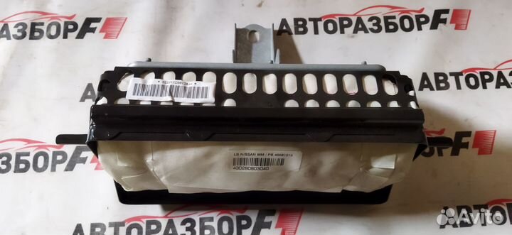 Nissan Micra K12E Подушка безопасности в торпедо