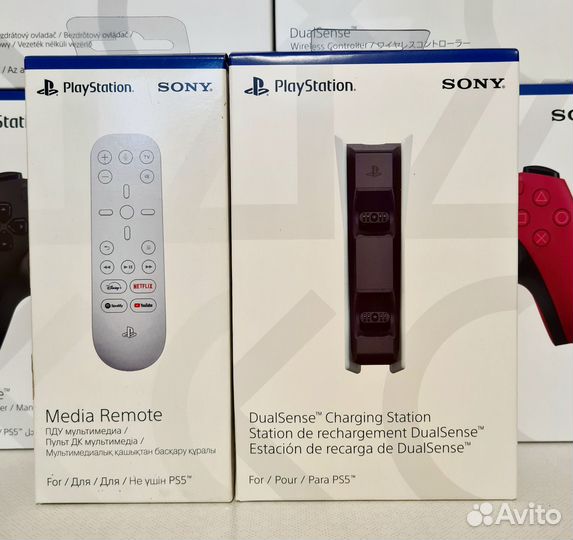 Новые оригинальные геймпады DualSense PS5