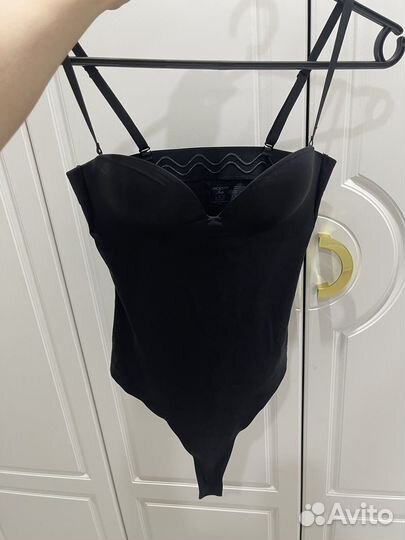 Боди женское черное