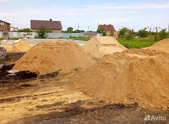 Песок Песок щебень