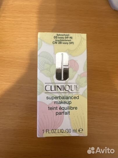 Тональный крем clinique superbalanced makeup