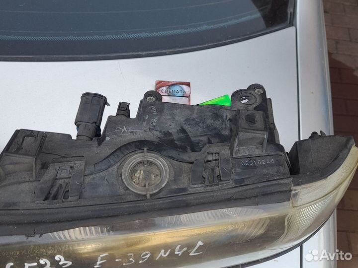 Фары bmw е 39