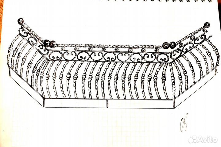 Балкон 5700х1150