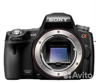 Зеркальный фотоаппарат Sony A33 со сменным объект