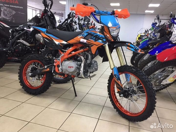 Питбайк Kayo Evolution YX125EM 17/14 KRZ (2023)