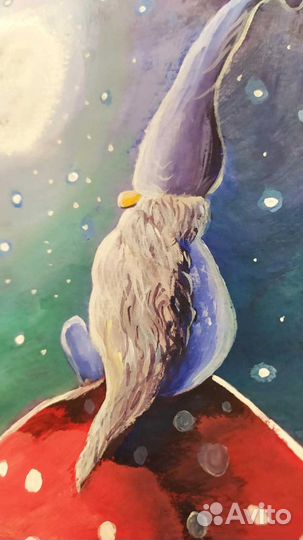 Картина открытка, подарок, оформление детской