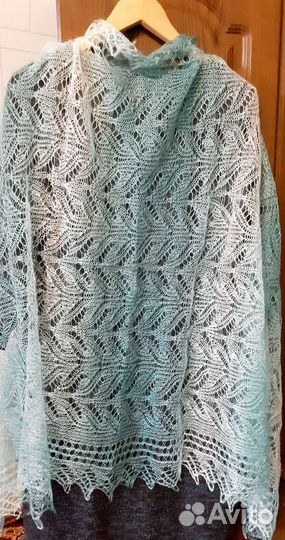 Шарфы и палантины,козий пух