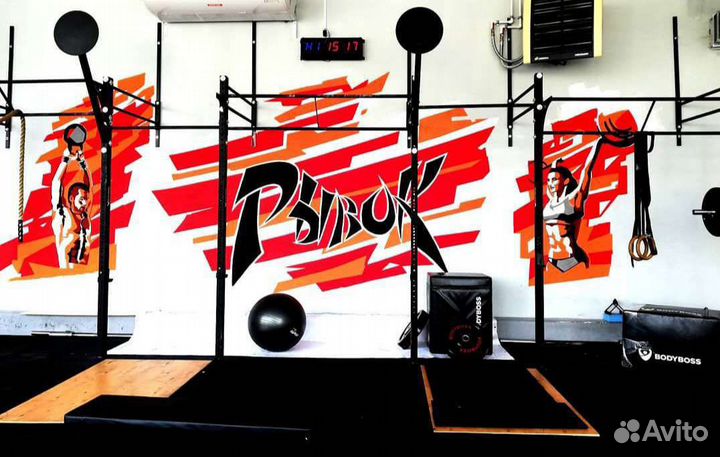 Роспись стен, рисунки на стене