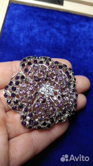 Бижутерия брошь винтаж Америка