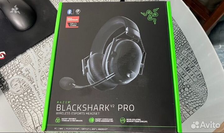 Наушники Razer Blackshark V2 Pro(2023),USB, черный